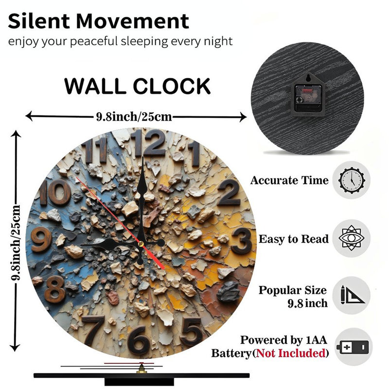 Horloge murale unique
