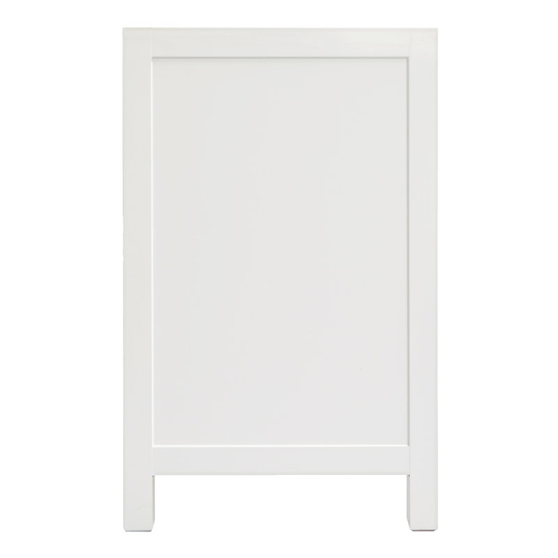 ARIEL Cambridge 66'' Double Bathroom Vanity Base Only, White