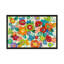 «Bright Decorative Flowers I» par Silvia Vassileva, impression sur toile tendue-20825681-72806583-72806584