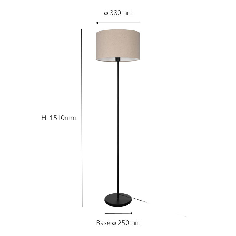 Sib 151cm Traditional Floor Lamp