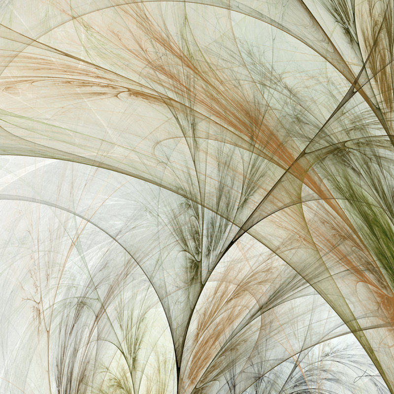 Fractal Grass III by James Burghardt - Wrapped Canvas Print, 76cm H x 76cm W
