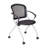 Melessia Rectangle 2 Person Flip Top Training Table Set and Chair Set with Casters-1660940909-1660940908