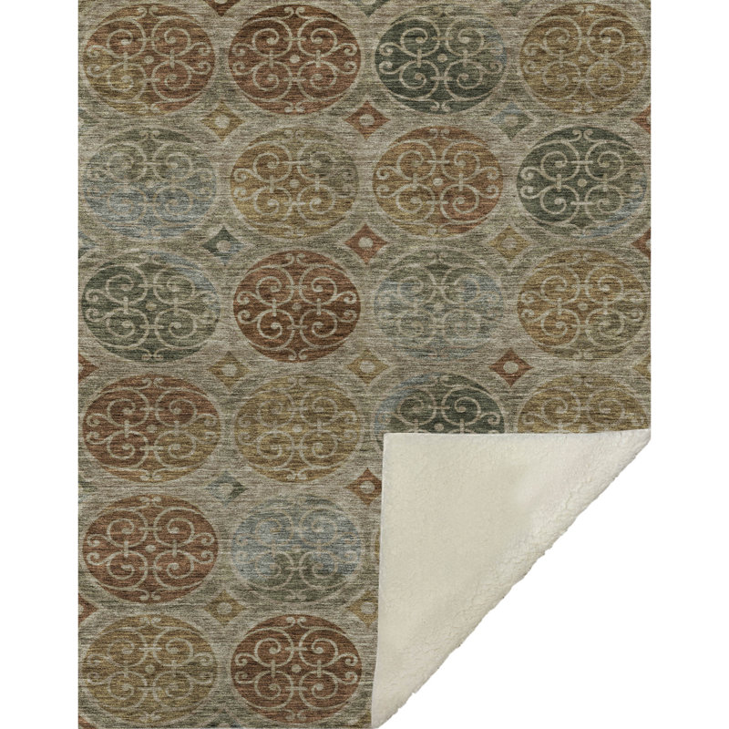 Jeté Sherpa ASB738, Taupe