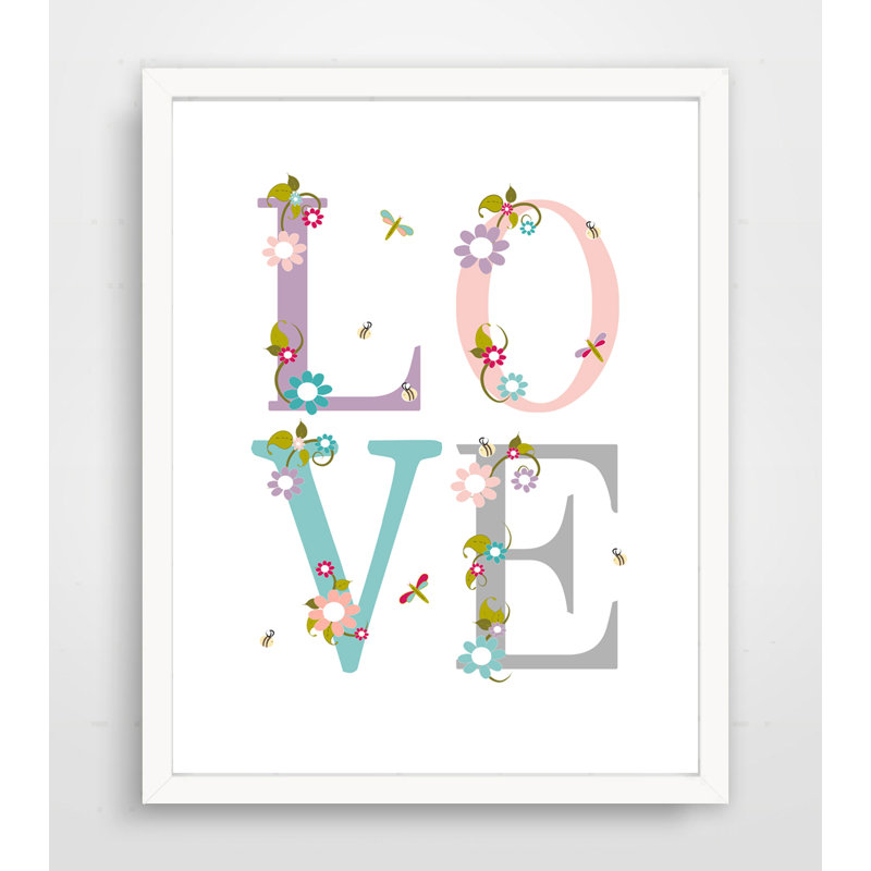 Impression sur papier fleurs, H 10 po x l 8 po