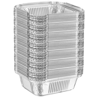 Disposable Aluminum 1Lb Oblong Pan 5.5" x 4"