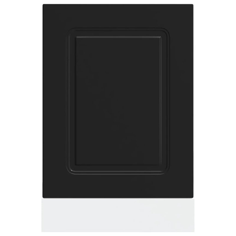 Dishwasher Panel Kalmar Artisan Oak 1.5X67 Cm Engineered Wood, Black, 67cm H x 45cm W x 1.5cm D