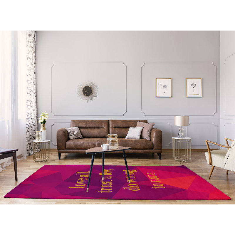 Tapis en simili-pierre-faux-mauvais guillemets, Rectangle 5 pi x 7 pi
