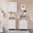 Temma  36.5'' H  Free-Standing Bathroom Cabinet-490630409