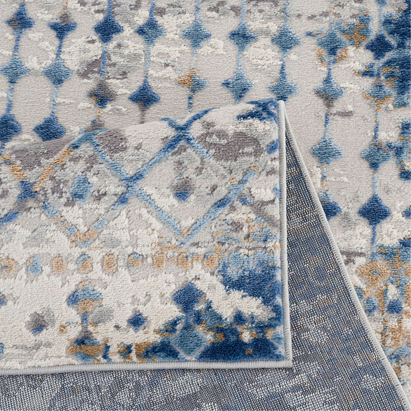 Tapis marocain marocain, Rectangle 5 pi 3 po x 7 pi
