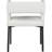 Caleb Upholstered Arm Chair in White-1340750131
