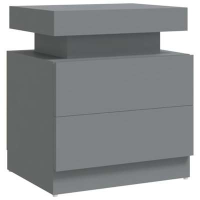 Bedside Cabinet 45x35x52 cm Engineered Wood