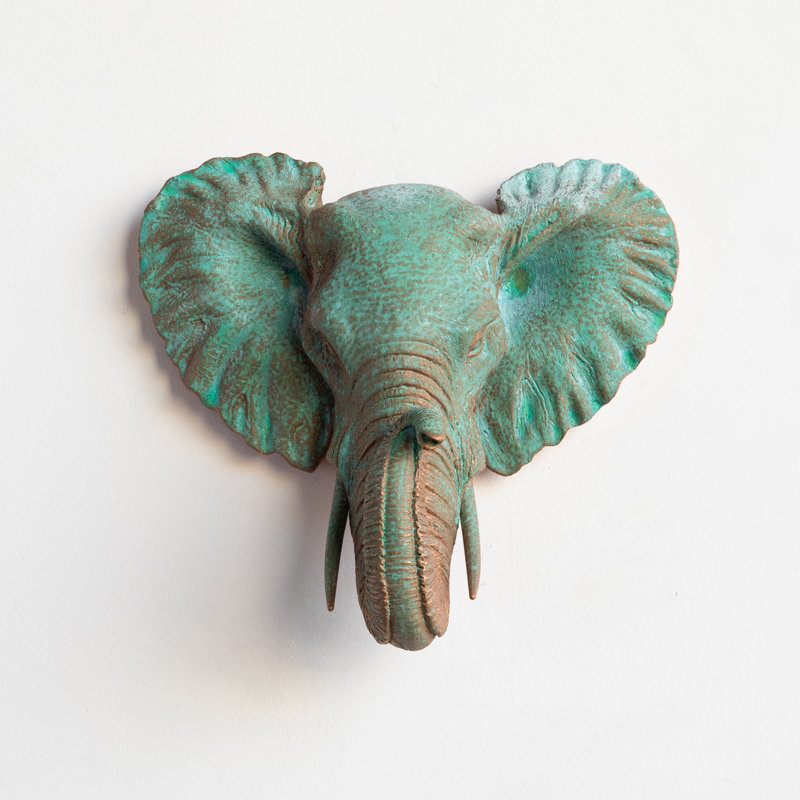 Handmade Glam Animals Resin Wall Decor