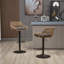 Swivel Upholstered Counter Stool