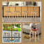 Tabouret court en bois massif-2083594589
