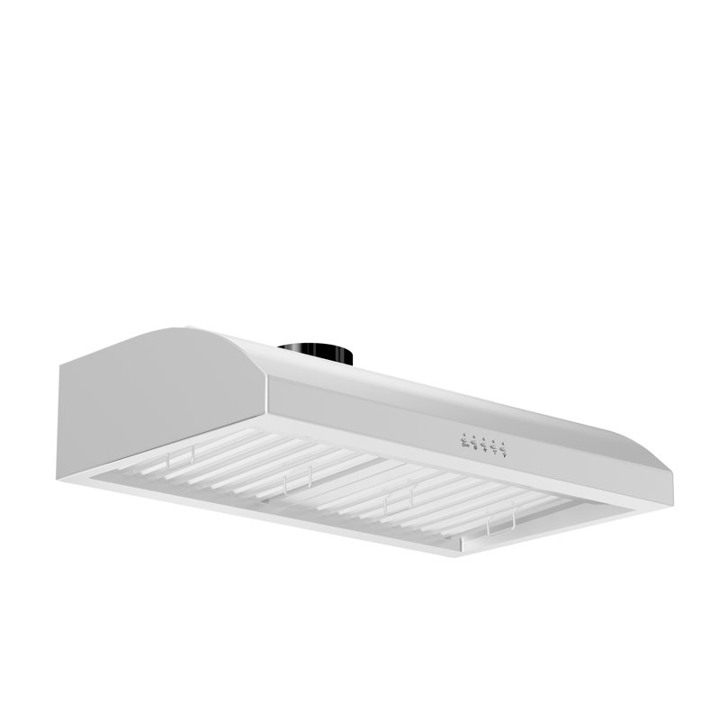 30" 600 CFM Ducted Under Cabinet Range Hood in Brushed 430 Stainless Steel