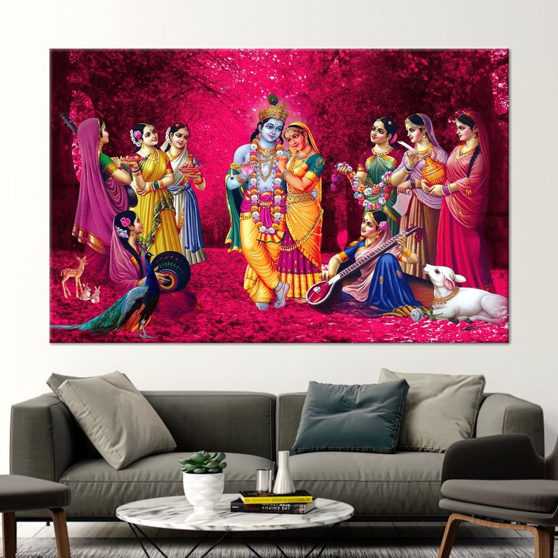 Print on Canvas, Framed Wrapped Canvas, 25 cm H x 35 cm W, Does Not Apply