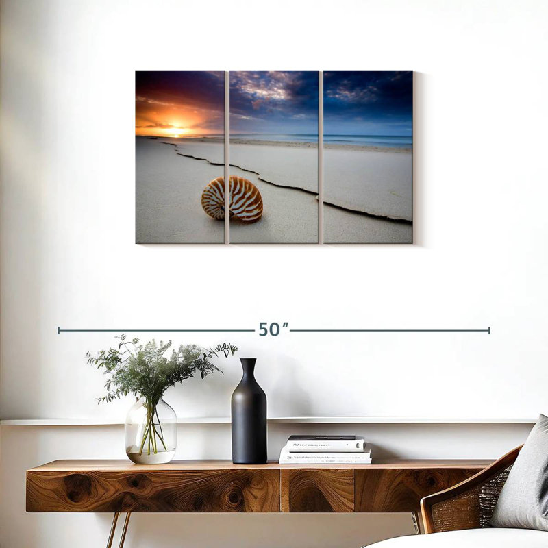 Aletra Fraser Island Beach Shell, 20" H x 33" W