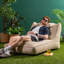 Nova Bean Bag Lounger, Stone Olefin-715603214