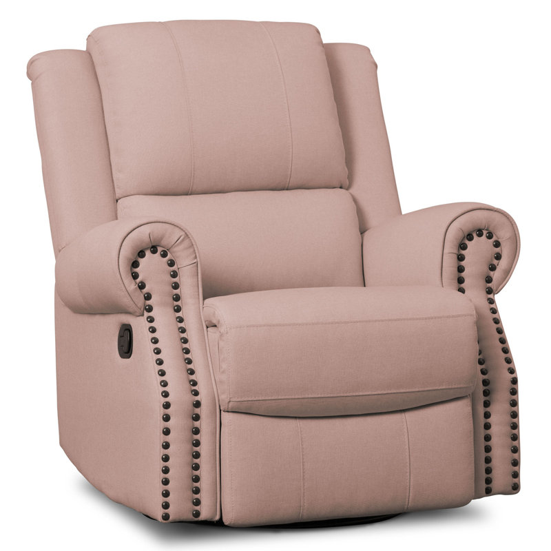 Dylan Reclining Glider, Blush