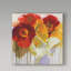 «Red and Yellow Sensations», reproduction de peinture à l'aquarelle sur toile tendue-25676062