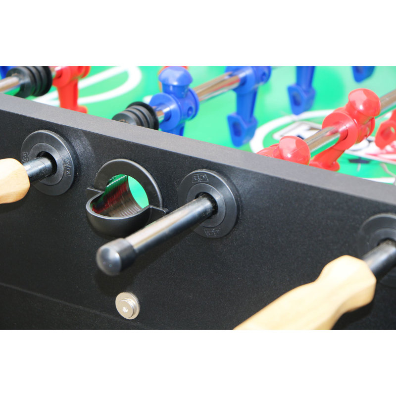 Titan 55" Black Heavy-Duty Tournament Foosball Table