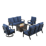Freebourne Outdoor 6 - Piece Conversation Set