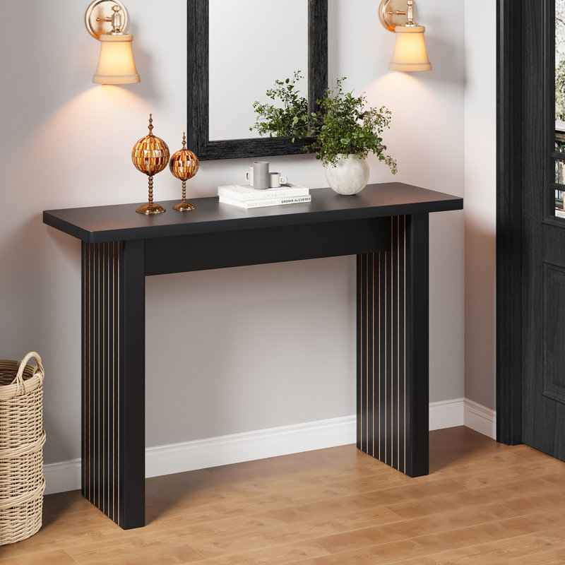 43.31'' Console Table, Black