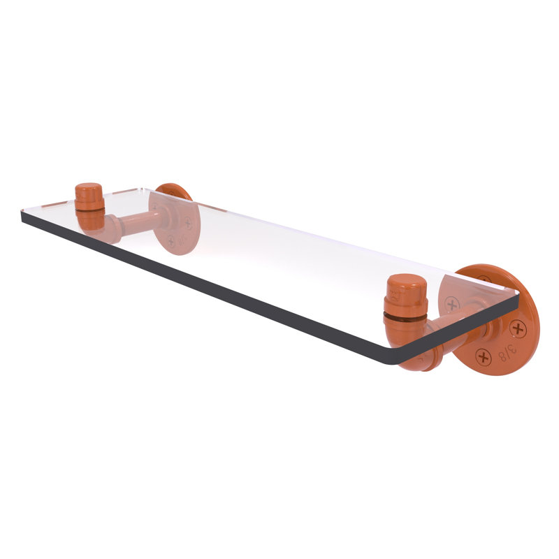 Weida Floating Shelf, 3.5" H x 16" W x 5.6" D, Autumn Sparkle