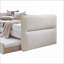 Lits de jour pour le salon de la chambre à coucher, lit de jour gigogne coulissant moderne | Avoine | Bois massif-2114670265