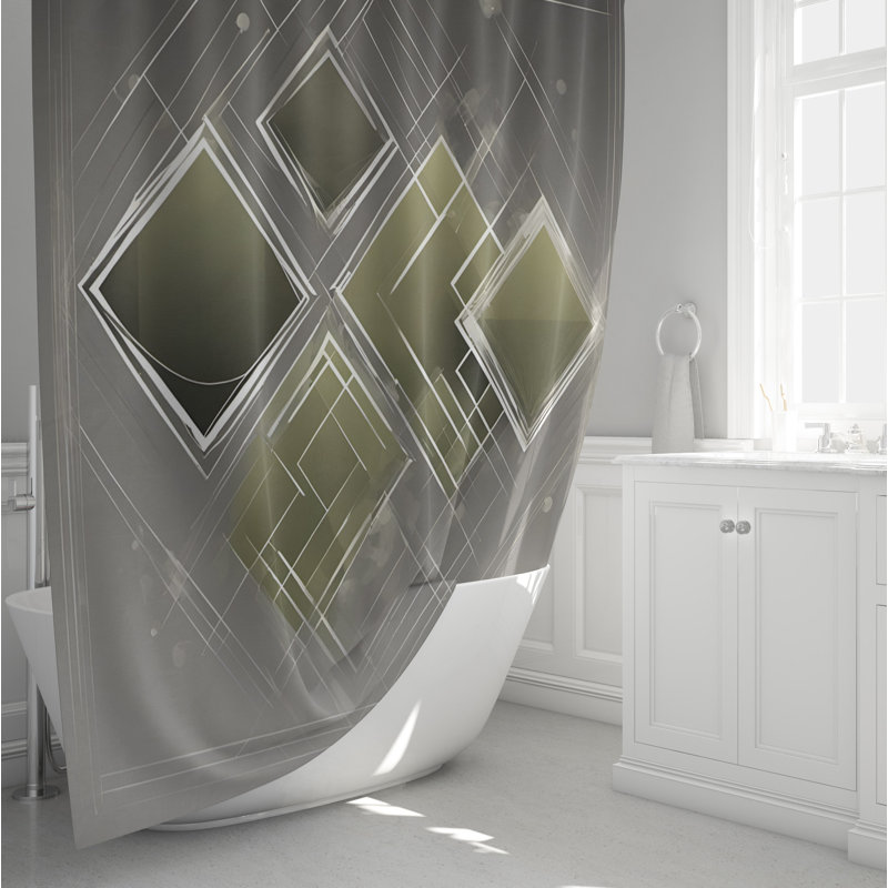 Rideau de douche, H 72 po x l 70 po