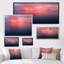 «Vibrant Panoramic Tropical Seascape Sunset» - photographie sur toile-2007670886-2007670878