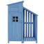 Busireddy 10 ft. 4 in. W x 3 ft. 10 in. D Manufactured Wood Steep Slope Tool Shed-1715732602