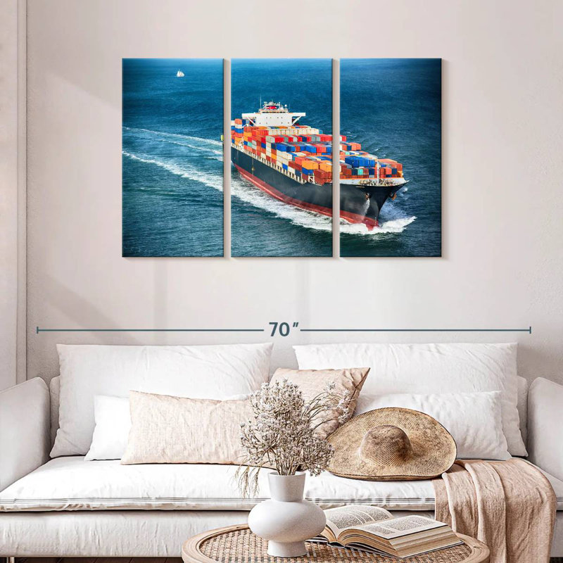 Mehar Ocean Ship, 28" H x 45" W
