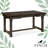 Finch Ludlow Ludlow Extendable Farmhouse Dining Table, Dark Brown