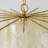 Marivelle 1-Light Dimmable Coastal Natural Capiz Shell Tiered Chandelier