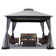 10 Ft. W X 10Ft. D Steel Patio Gazebo With Netting