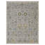 Bristol Wool Floral Area Rug in Silver-68022729
