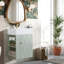 Meuble-lavabo mural avec portes à motif de losanges-1597674566