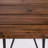 Rustic Industrial Accent Table For Patio, Wood And Metal, Fascinating, 18"X18"X18", Tint Shift Patio Console Table, Gorgeous, Glaze Alternation