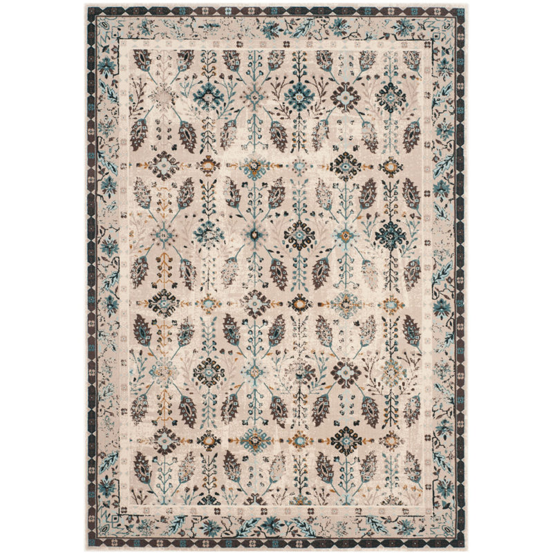 Deanna Oriental Area Rug, Rectangle 155 x 229 cm