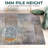 Kusinet Brushed Patchwork Distressed Abstract Modern Machine Washable Indoor Runner Rug-1773679584