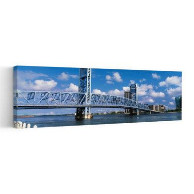 Main Street Bridge, Jacksonville, Florida, Usa Abstract Contemporary Architecture City Wall Art
