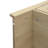 70" Tall Arched Bathroom Cabinet With 2 Large Rattan Doors, Arched  Wood Storage Cabinet With Adjustable Shelves