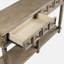 Console en bois massif de 58 po Milas-324800248