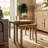 Daris Nest Of 2 Side End Tables. Solid Oak. Fully Assembled.