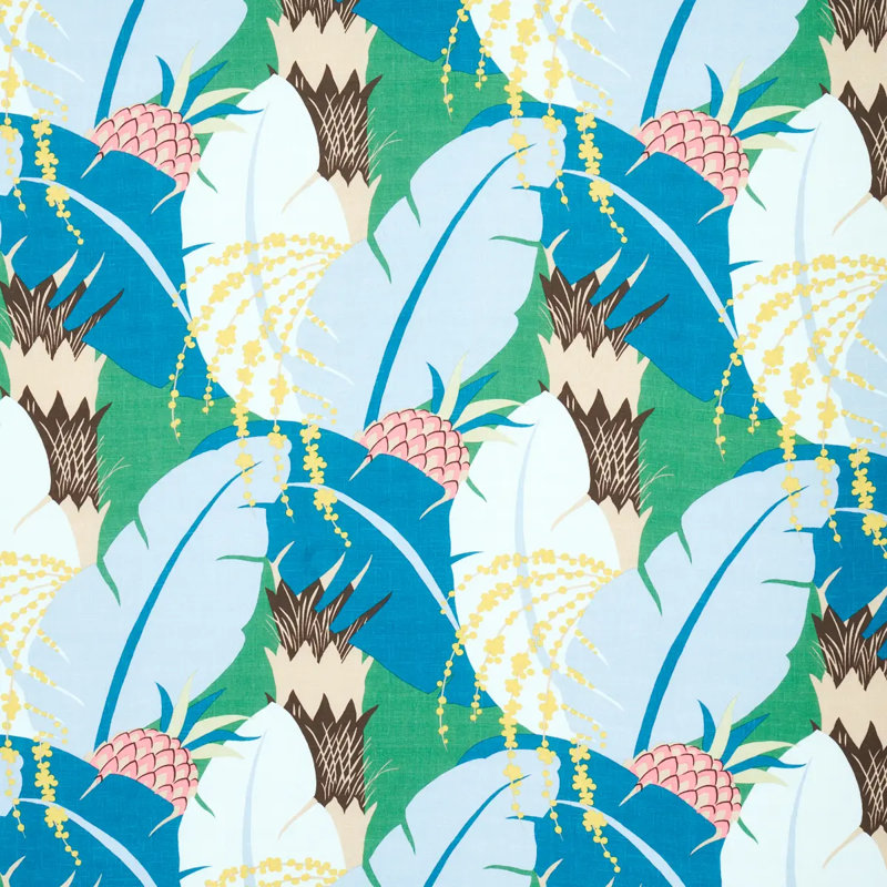 Ananas Fabric, Peacock