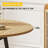Extendable Round Dining Table For 4-8 People, Oval Dining Table