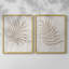 «Peaceful Palm I», reproduction encadrée de qualité supérieure - prête à être accrochée - aucun clou requis - aucun clou requis-730457288-730457294