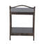 Lugo 45 cm W Steel Bedside Table