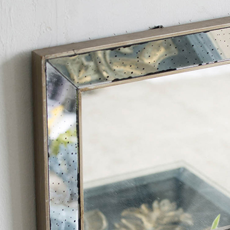 Rojan Square Wall Mirror, 12" x  12"